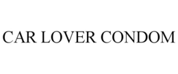 CAR LOVER CONDOM trademark