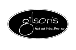 GILSON'S FOOD AND WINE..BEER TOO trademark