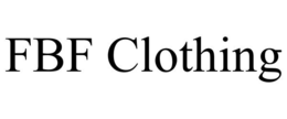 FBF CLOTHING trademark