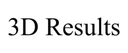 3D RESULTS trademark