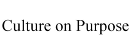 CULTURE ON PURPOSE trademark