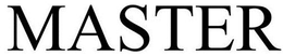 MASTER trademark