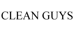 CLEAN GUYS trademark
