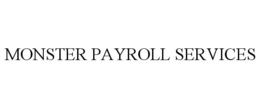 MONSTER PAYROLL SERVICES trademark