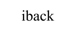IBACK trademark