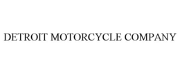 DETROIT MOTORCYCLE COMPANY trademark