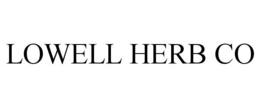 LOWELL HERB CO trademark