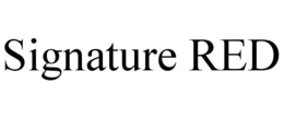 SIGNATURE RED trademark