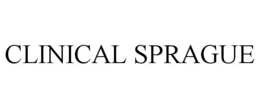 CLINICAL SPRAGUE trademark
