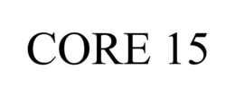 CORE 15 trademark