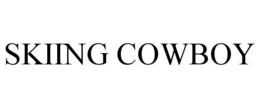 SKIING COWBOY trademark