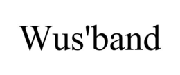 WUS'BAND trademark