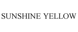 SUNSHINE YELLOW trademark