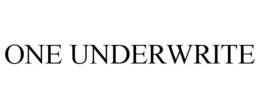 ONE UNDERWRITE trademark