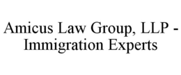 AMICUS LAW GROUP, LLP - IMMIGRATION EXPERTS trademark