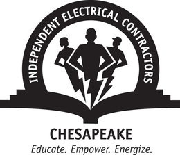 INDEPENDENT ELECTRICAL CONTRACTORS CHESAPEAKE EDUCATE. EMPOWER. ENERGIZE. trademark