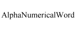 ALPHANUMERICALWORD trademark