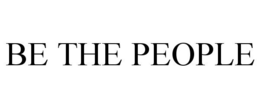 BE THE PEOPLE trademark