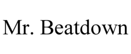 MR. BEATDOWN trademark