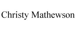 CHRISTY MATHEWSON trademark