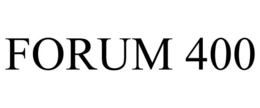 FORUM 400 trademark