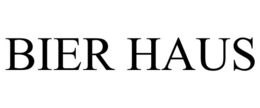 BIER HAUS trademark