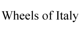 WHEELS OF ITALY trademark