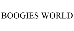 BOOGIES WORLD trademark
