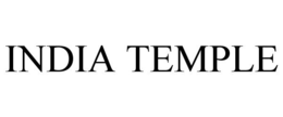 INDIA TEMPLE trademark