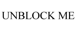 UNBLOCK ME trademark