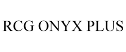 RCG ONYX PLUS trademark