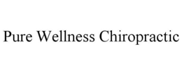 PURE WELLNESS CHIROPRACTIC trademark