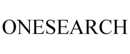 ONESEARCH trademark