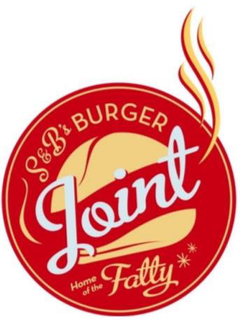 S&B'S BURGER JOINT HOME OF THE "FATTY" trademark