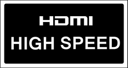 HDMI HIGH SPEED trademark