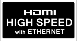 HDMI HIGH SPEED WITH ETHERNET trademark