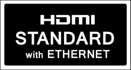 HDMI STANDARD WITH ETHERNET trademark
