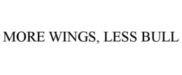 MORE WINGS, LESS BULL trademark