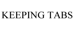 KEEPING TABS trademark