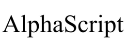 ALPHASCRIPT trademark