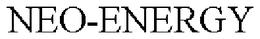 NEO-ENERGY trademark