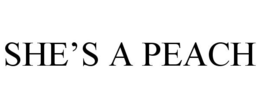 SHE'S A PEACH trademark