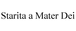STARITA A MATER DEI trademark