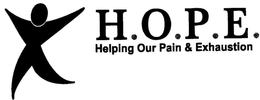 H.O.P.E. HELPING OUR PAIN & EXHAUSTION trademark