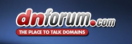 DNFORUM.COM THE PLACE TO TALK DOMAINS trademark