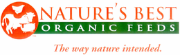 NATURE'S BEST ORGANIC FEEDS THE WAY NATURE INTENDED. trademark