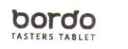 BORDO TASTERS TABLET trademark