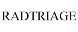 RADTRIAGE trademark