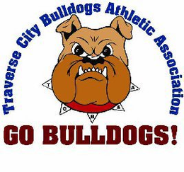 TRAVERSE CITY BULLDOGS ATHLETIC ASSOCIATION TCBAA GO BULLDOGS! trademark