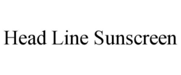 HEAD LINE SUNSCREEN trademark